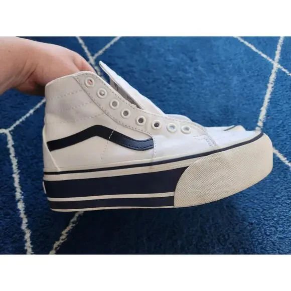 VANS Sk8-Hi Tapered Stackform Womens Shoes 6.5 Good Condition - Picture 5 of 9